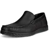 Ecco S Lite Moc M Herren Slipper schwarz geöltes Nubukleder - Größe: 41