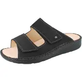 Finn Comfort Paterna (schwarz) - Herrenschuhe Sandale / Pantolette, Schwarz