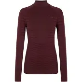 Falke Damen Langarmshirt Maximum Warm, XS, Braun, Uni