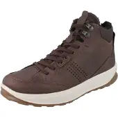 Ecco Byway 2.0 Herren Winterstiefel gefüttert dunkelbraun geöltes Nubukleder - Größe: 45