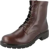 Ecco Biom Metropole Vienna Damen Stiefelette braun Glattleder - Größe: 41