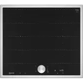 NEFF T66STY4L0, Schwarz, Edelstahl, Integriert, 60 cm, Zonen-Induktionskochfeld, Glaskeramik, 4 Zone(n)