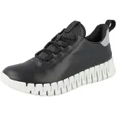 Ecco Gruuv W Damen Sneaker schwarz Glattleder - Größe: 39