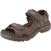 Ecco Offroad Yucatan Herren Trekkingsandale dunkelbraun Nubukleder - Größe: 43