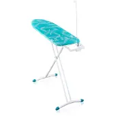 Leifheit Bügelbrett Air Board M Solid, Bügeltisch mit Fläche 120 x 38 cm