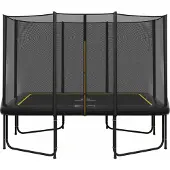 Magic Circle Pro Rechteckige Trampolin Pro Black 214 x 305 cm mit sicherheitsnetz