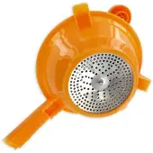 Fackelmann 2764150 Moulin à légumes 19 cm, moulin à légumes, Acier Inoxydable, P