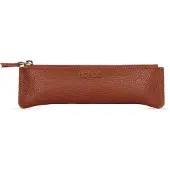OEM Londo Echtleder Federmäppchen mit Reißverschluss – Elegantes Bleistift Etui, Mul