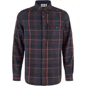 Fjall Raven - Kariertes Hemd - Fjällglim Regular Shirt M Black Oak Autumn Leaf für Herren - Größe S - Braun