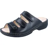 Finn Comfort Menorca Soft Damen Pantolette schwarz Glattleder - Größe: 41