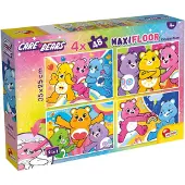 Liscianigiochi Lisciani - Care Bears - Lernpuzzle für Kinder ab 4 Jahren - Set 4 x 48 Teile dop