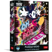 Trefl - Puzzle 1000 Teile, Die virtuelle Welt von Micky Maus, Premium Plus