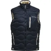 Peak Performance - Doudoune sans manches ultralégère et compacte - M Helium Utility Down Vest Black Sand Fog für Herren - Größe L - schwarz
