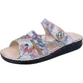 Finn Comfort Agueda Damen Pantolette mehrfarbig Leder - Größe: 38
