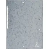 Exacompta Gummibandmappe A4 Grau