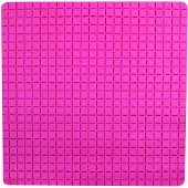 MSV Tapis Anti Derapant Quadro Premium 54 X 54 cm Fush