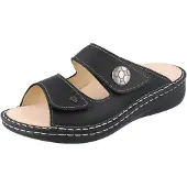 Finn Comfort Mellow Moorea Damen Pantolette schwarz Glattleder - Größe: 38