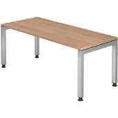 Hjh OFFICE PRO JAVA 19 S - 180 x 80 Nussbaum höhenverstellbar