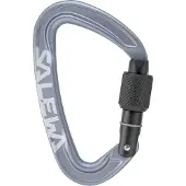 Salewa - Ortles Screw Carabiner - Schraubkarabiner grau