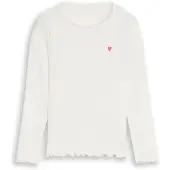Tom Tailor Mädchen Longsleeve mit Strickerei