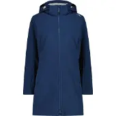 CMP Damen Parka mit Kapuze und Reißverschluss