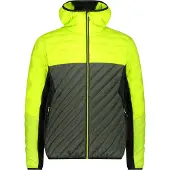CMP Man Jacket Hybrid Fix Hood Acido 50