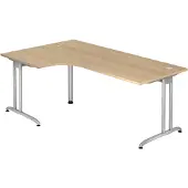 Hjh OFFICE PRO BELA 82 S - 200 x 120 Eiche