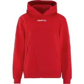 Craft Damen Kapuzenpullover COMMUNITY 2.0 LOGO HOODIE W 1915345-430000 XS - Bright Red - XS