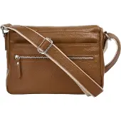 Samantha Look Umhängetasche Damen cognac