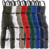 Kübler ACTIVIQ Latzhose mittelrot/schwarz 56 - 3250 5365-5599-56 - mittelrot/schwarz