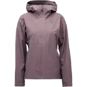 Black Diamond - Wasserdichte und winddichte Wanderjacke – Damen – Strataline Stretch Shell - W Strataline Stretch Shell Dark Mauve für Damen - Größe S