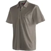 Maier Sports Poloshirt "Arwin 2.0", Herren, Gr. S, braun (schlamm), 100% Polyester, Rundhals, Shirts Poloshirt, Herren Polo kurzarm, leichtes Shirt, Funktionsshirt mit Kragen Reg Fit