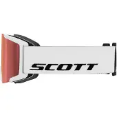SCOTT - Skibrille - Shield White AMP Red Chrome S3 - Weiß