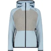 CMP Woman Jacket FIX Hood grey mel-sky (62UZ) 38