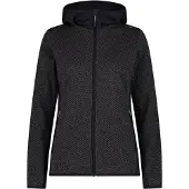 CMP Woman Fleece Fleece Jacket FIX Hood antracite (U423) 40