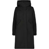 CMP Damen Parka Coat Fix Hood Schwarz 40
