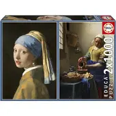 Educa Borras Puzzle Jan Vermeer 2 x 1000 Teile