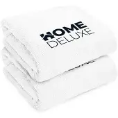HOME DELUXE - Handtuch 2er Set - 40 x 70 cm, 100% Baumwolle I Badetuch Saunatuch Strandtuch Handtuchset