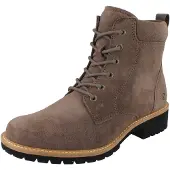 Ecco Biom Elaina Damen Stiefelette braun grau Veloursleder - Größe: 41