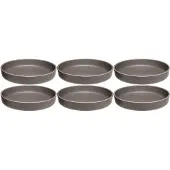 Leonardo Frühstücks- & Dessertteller Roma 6 Stück,Taupe