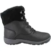 Ecco Trace Lite Damen Winterstiefel gefüttert schwarz Glattleder - Größe: 39
