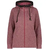 CMP Damen technische Strickjacke mit Kapuze