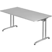 Hjh OFFICE PRO BELA 16 S - Grau 160 x 80