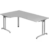 Hjh OFFICE PRO BELA 82 S - Grau 200 x 120