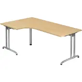 Hjh OFFICE PRO BELA 82 S - Ahorn 200 x 120