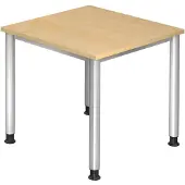 Hammerbacher Schreibtisch HS08, 80 x 80 cm