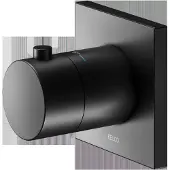 Keuco IXMO Thermostatarmatur Unterputz, Rosette eckig, 59553370002, Farbe: Schwarz Matt