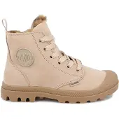 Palladium Winterboots "PAMPA HI ZIP WL WILD", Damen, Gr. 42, wärmend, warm sand, Leder, Schuhe Winterboots, Winterschuhe, Winterstiefel, Snowboots, gefüttert