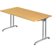 Hjh OFFICE PRO BELA 16 S - Buche 160 x 80