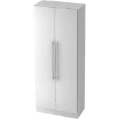 Hjh OFFICE PRO SIGNA G 7100 RE - Weiß 5 OH Schrank Relinggriff Kunststoff